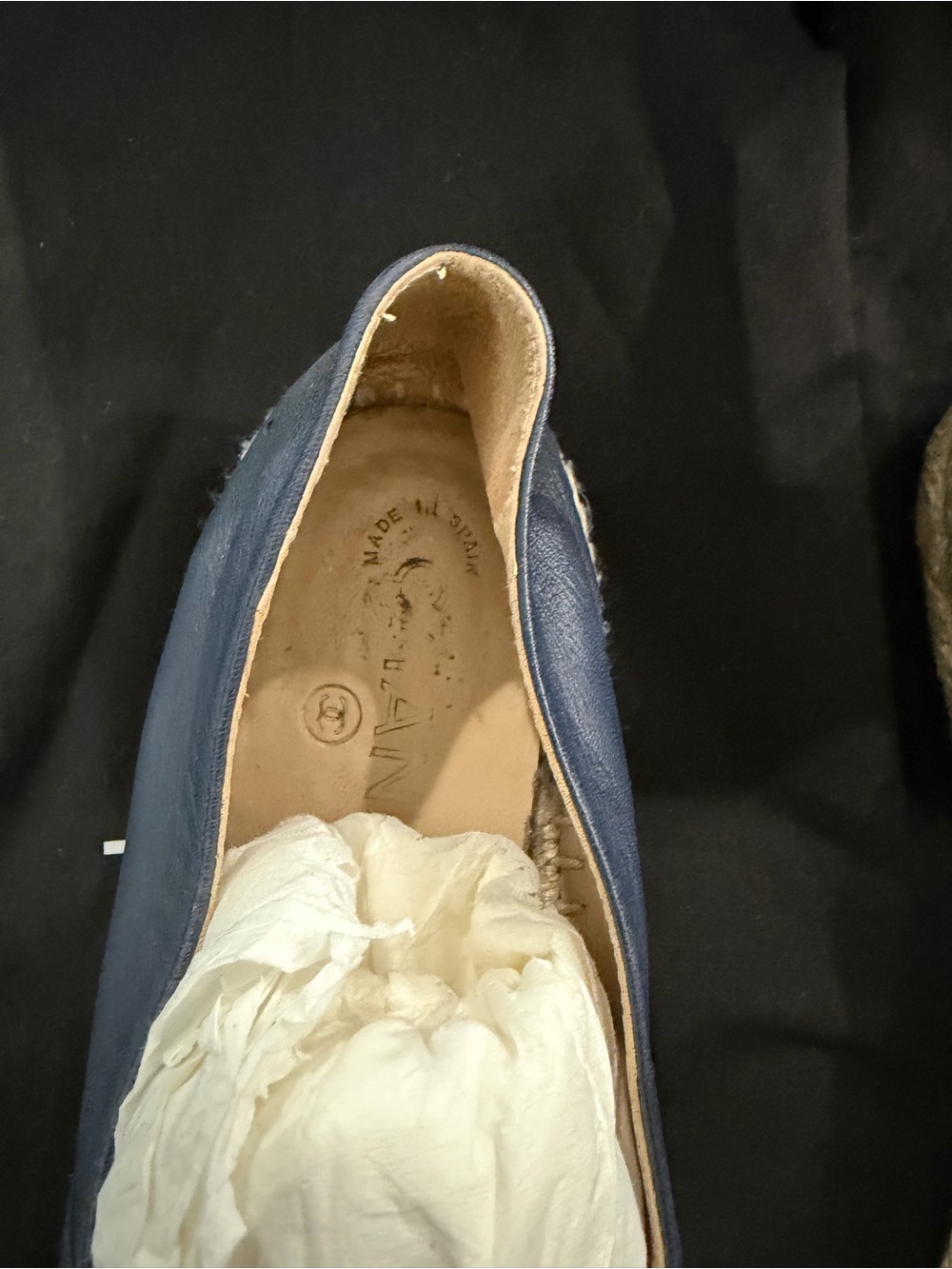 Chanel Espadrilles Navy / Black size 38 - Picture 9 of 12